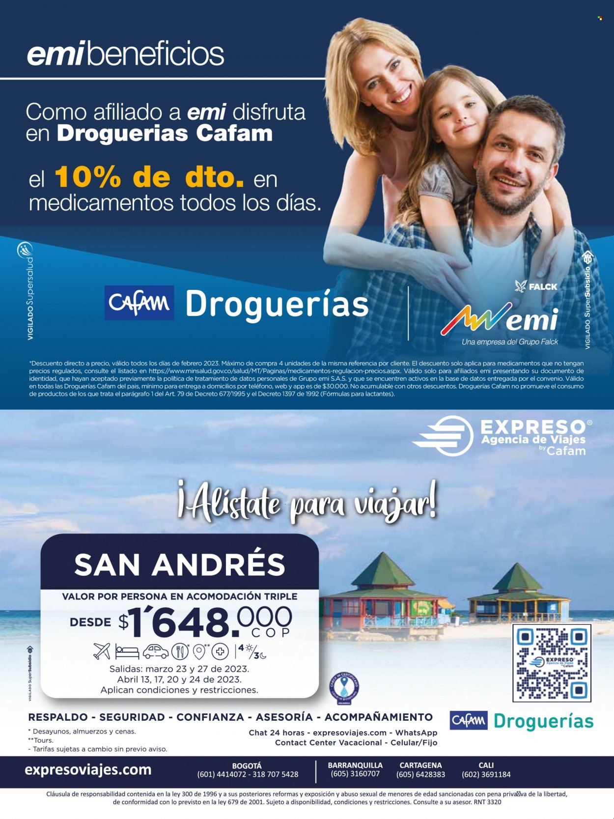 Catálogo Droguerías Cafam - 02.01.2023 - 02.28.2023.