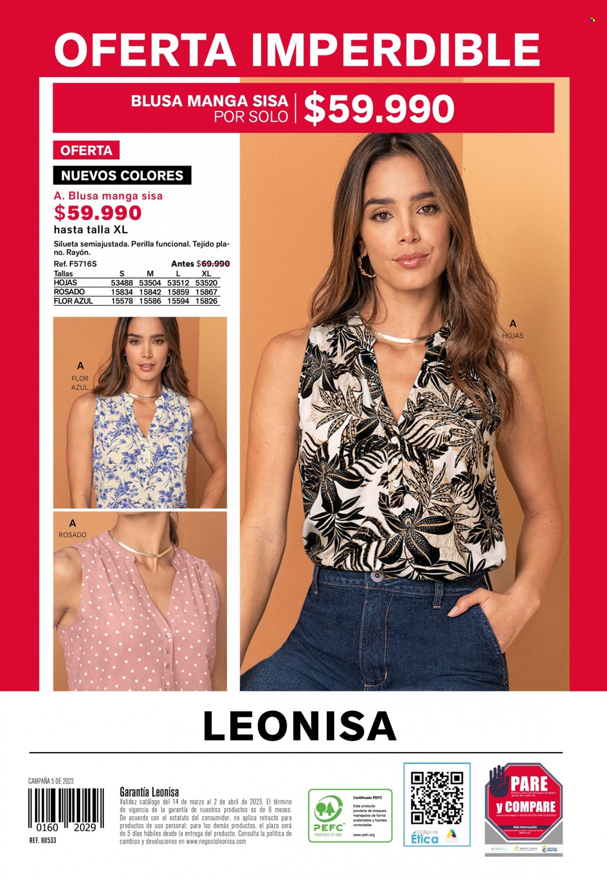 Catálogo Leonisa - 03.14.2023 - 04.02.2023.