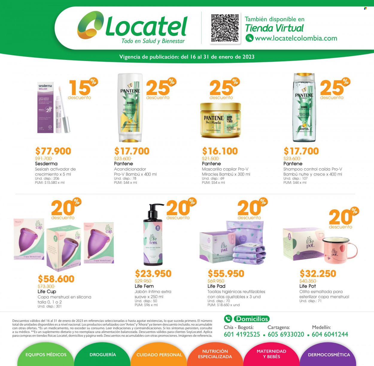Catálogo Locatel - 03.16.2023 - 03.31.2023.