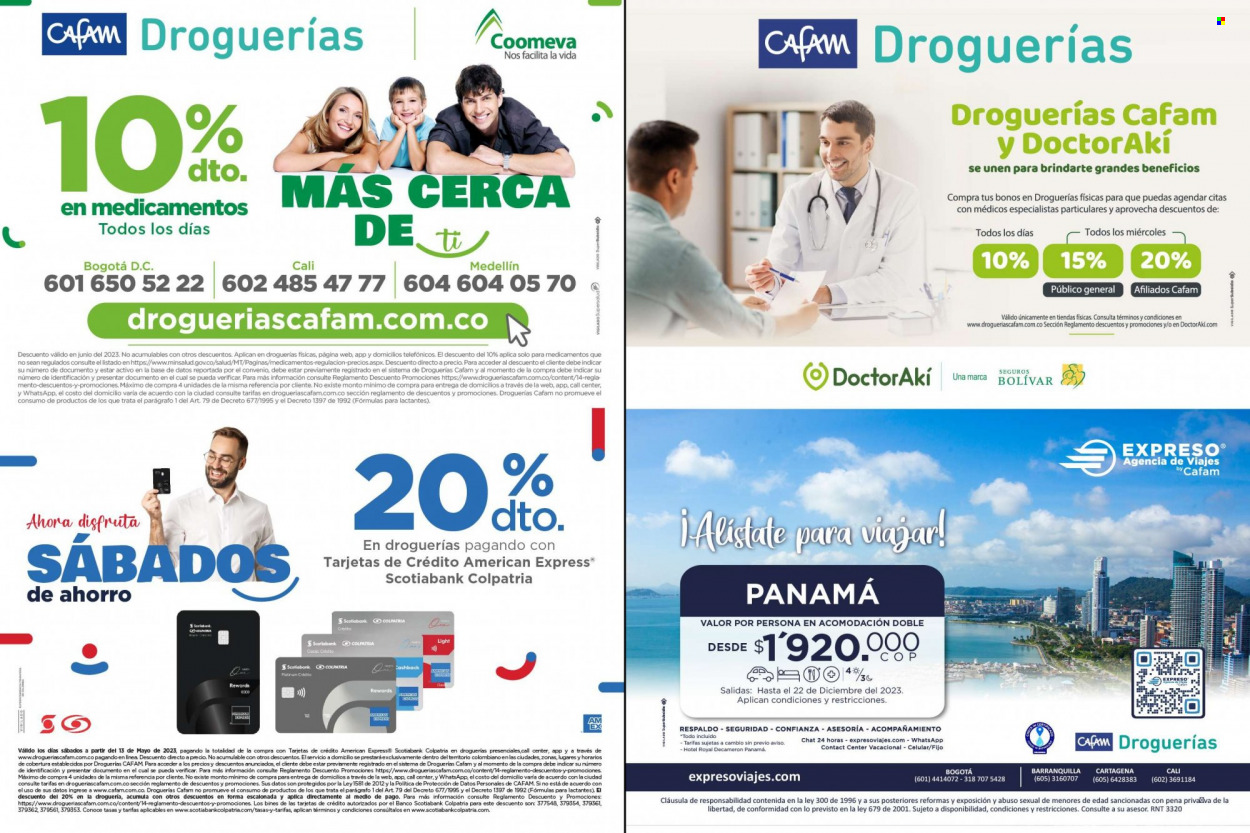 Catálogo Droguerías Cafam - 06.01.2023 - 06.30.2023.