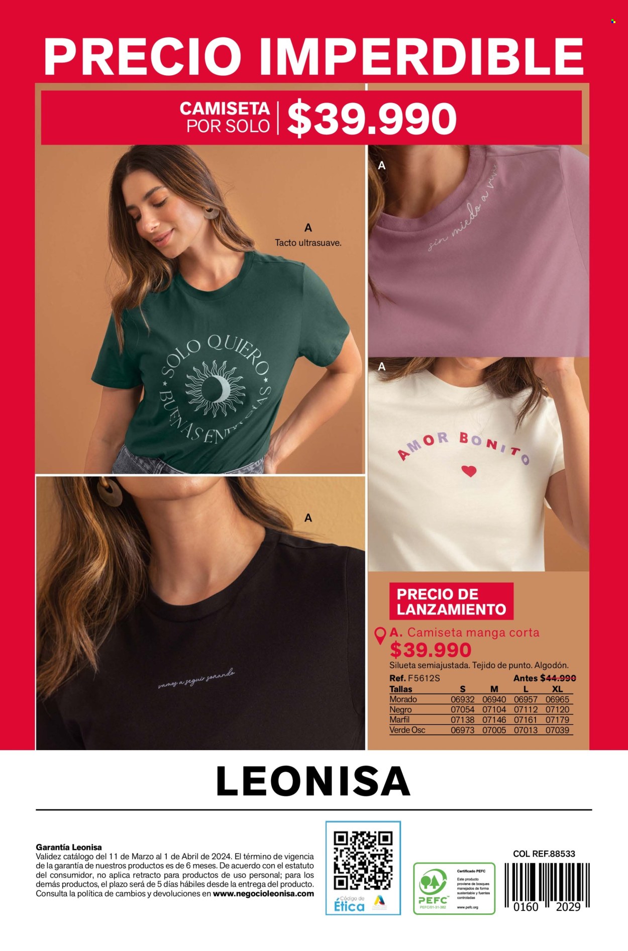 Catálogo Leonisa - 03.11.2024 - 04.01.2024.