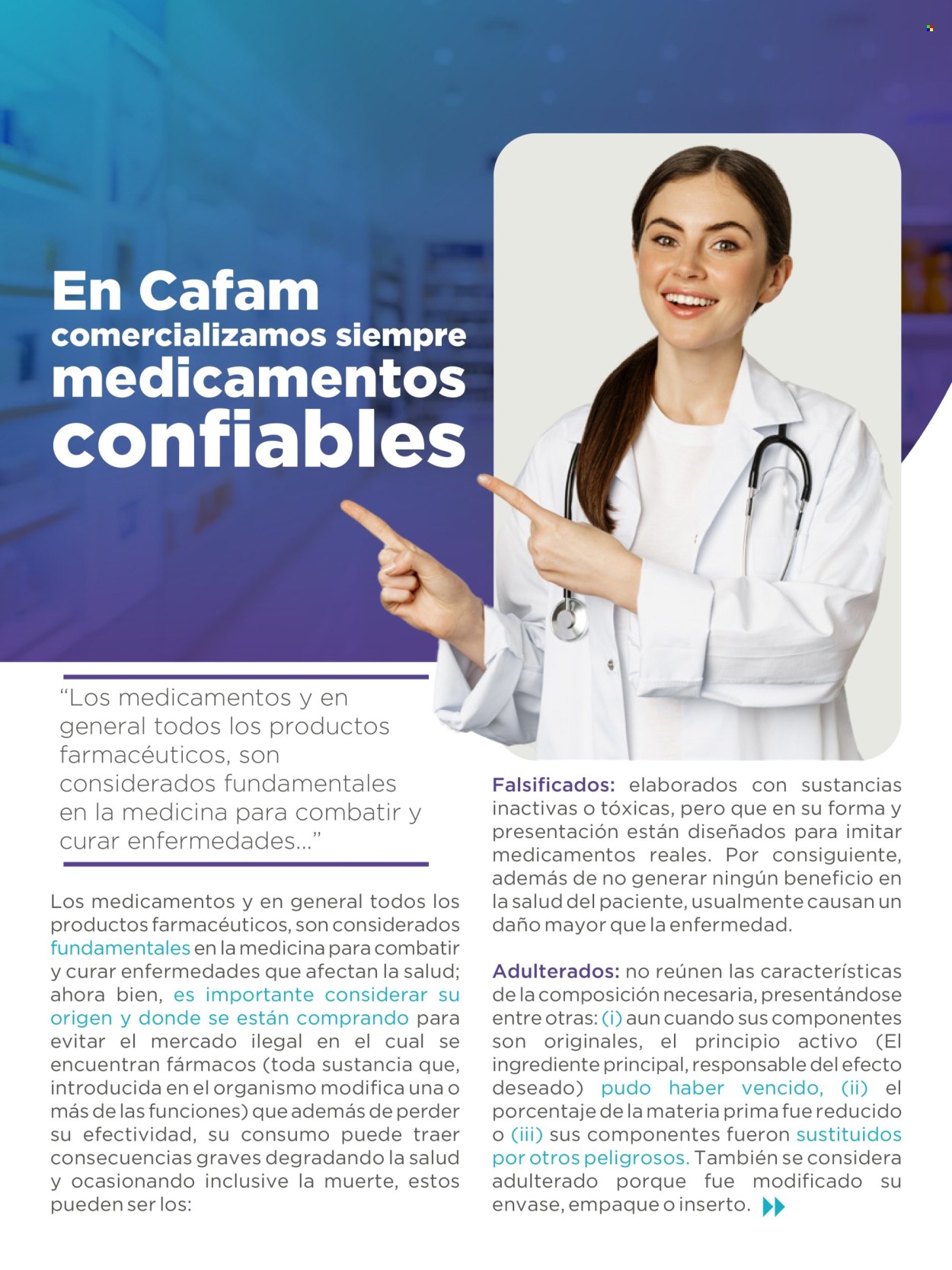 Catálogo Droguerías Cafam - 03.01.2024 - 03.31.2024.