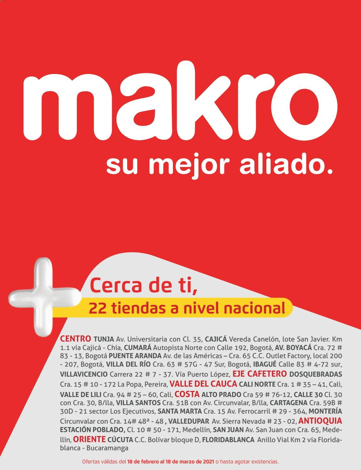Catálogo Makro - 02.18.2021 - 03.18.2021. Página 39.