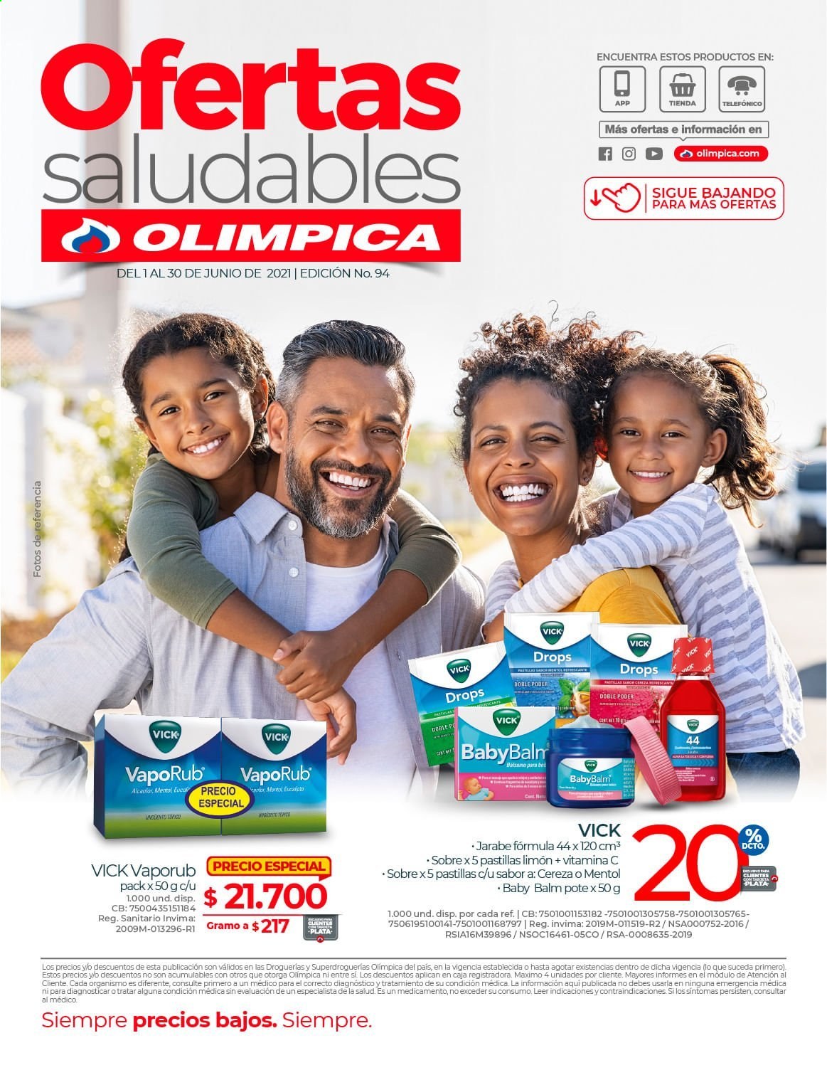 Catálogo Olimpica - 06.01.2021 - 06.30.2021.