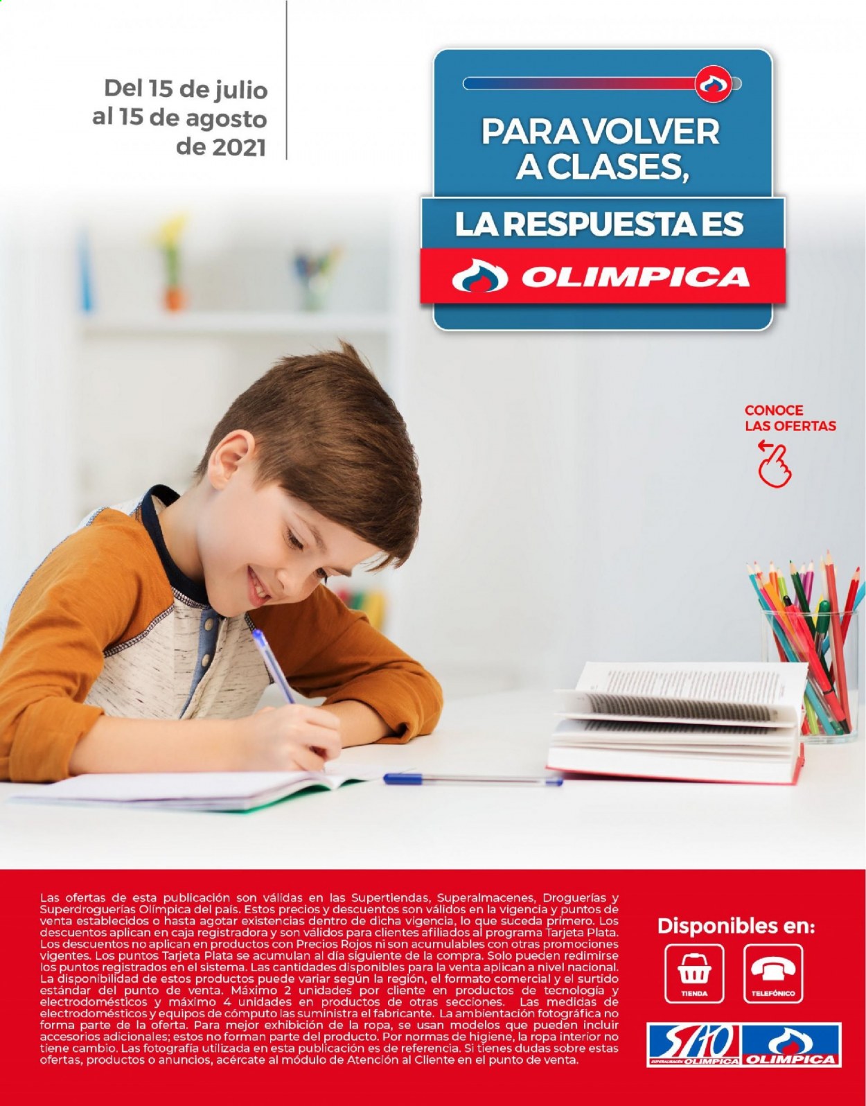 Catálogo Olimpica - 07.15.2021 - 08.15.2021.