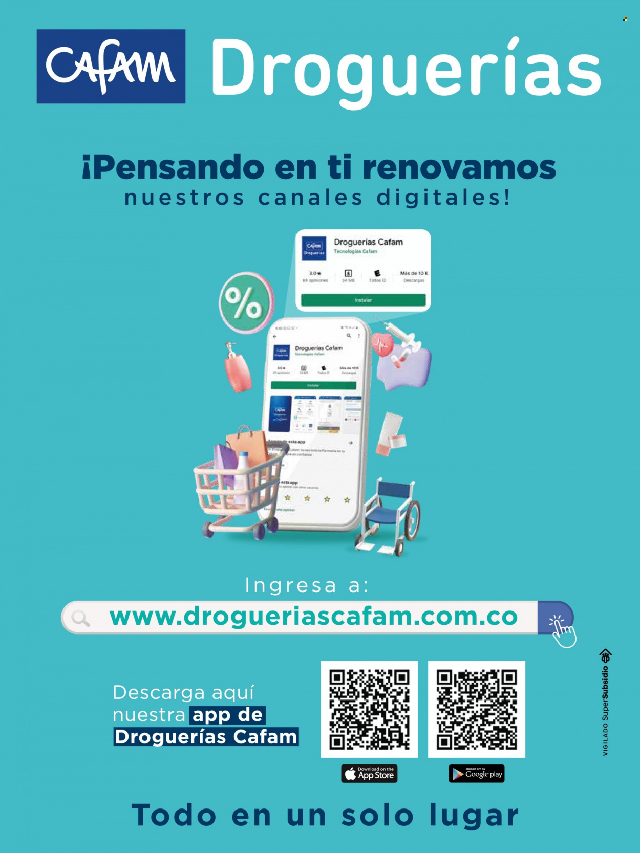Catálogo Droguerías Cafam - 06.01.2022 - 06.30.2022.